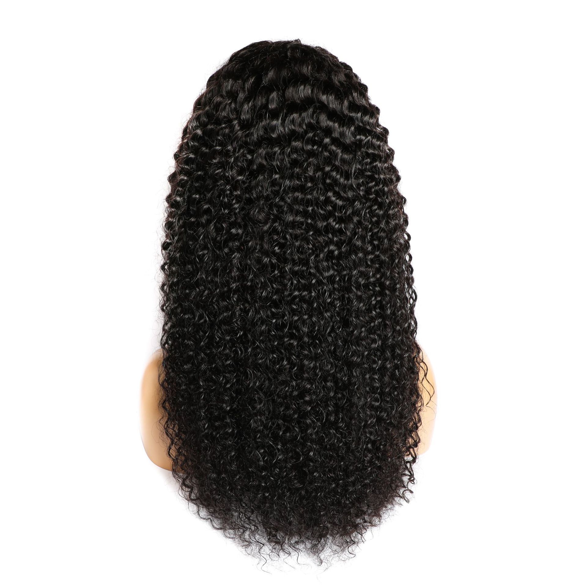 13X4, 13X6 Curly Human Hair Wig Lace Human Hair Products