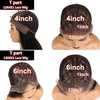 T-type front lace  Human Hair With Small Curly Hair And Long Hair Sets