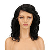 13x4 Real Hair Headgear Women Hair Stitch Lace Wig Long Curly Hair 100% Human Hair