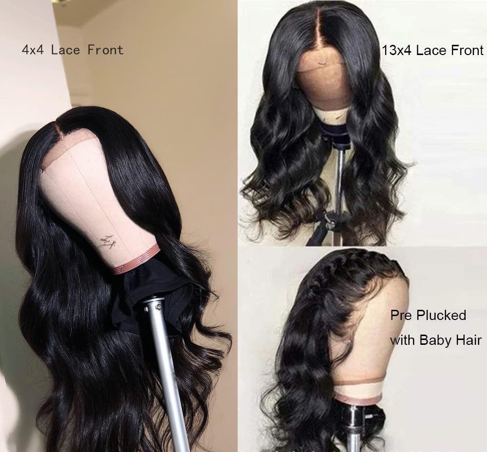 13X4, 13X6 Body Wave Lace Front Wig For Black Women