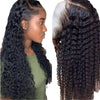 13X6 Brazilian Kinky Curly Lace Front Human Hair Wigs