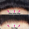 13X4 Density Virgin Human Hair Wigs For Black Women
