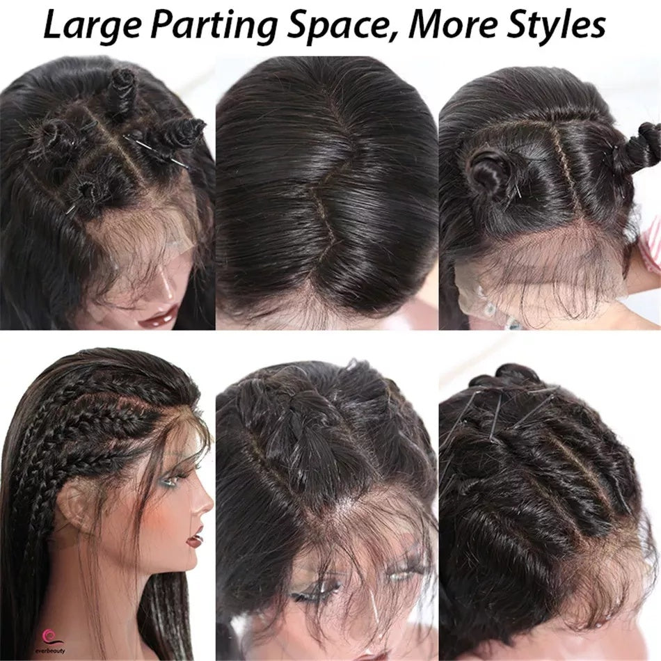 13X4 Density Virgin Human Hair Wigs For Black Women