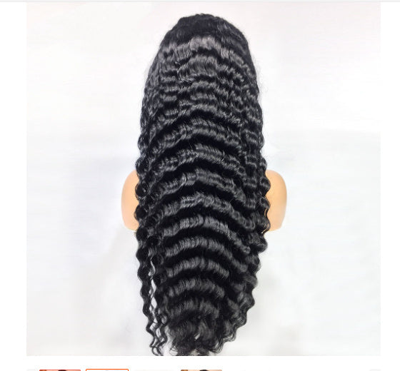 13X4 Human Hair Deep Wave Lace Frontal Wigs 13 4 Front Wigs