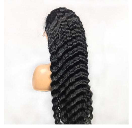 13X4 Human Hair Deep Wave Lace Frontal Wigs 13 4 Front Wigs