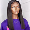 13X6, 5X5 Double Drawn Bone Straight Human Hair Wigs