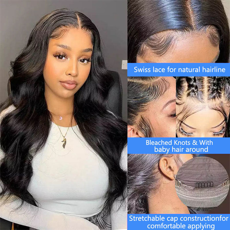 13x6, 360 100% Human Loose Deep Wave 13x6 Transparent Lace Human Hair Sleeve